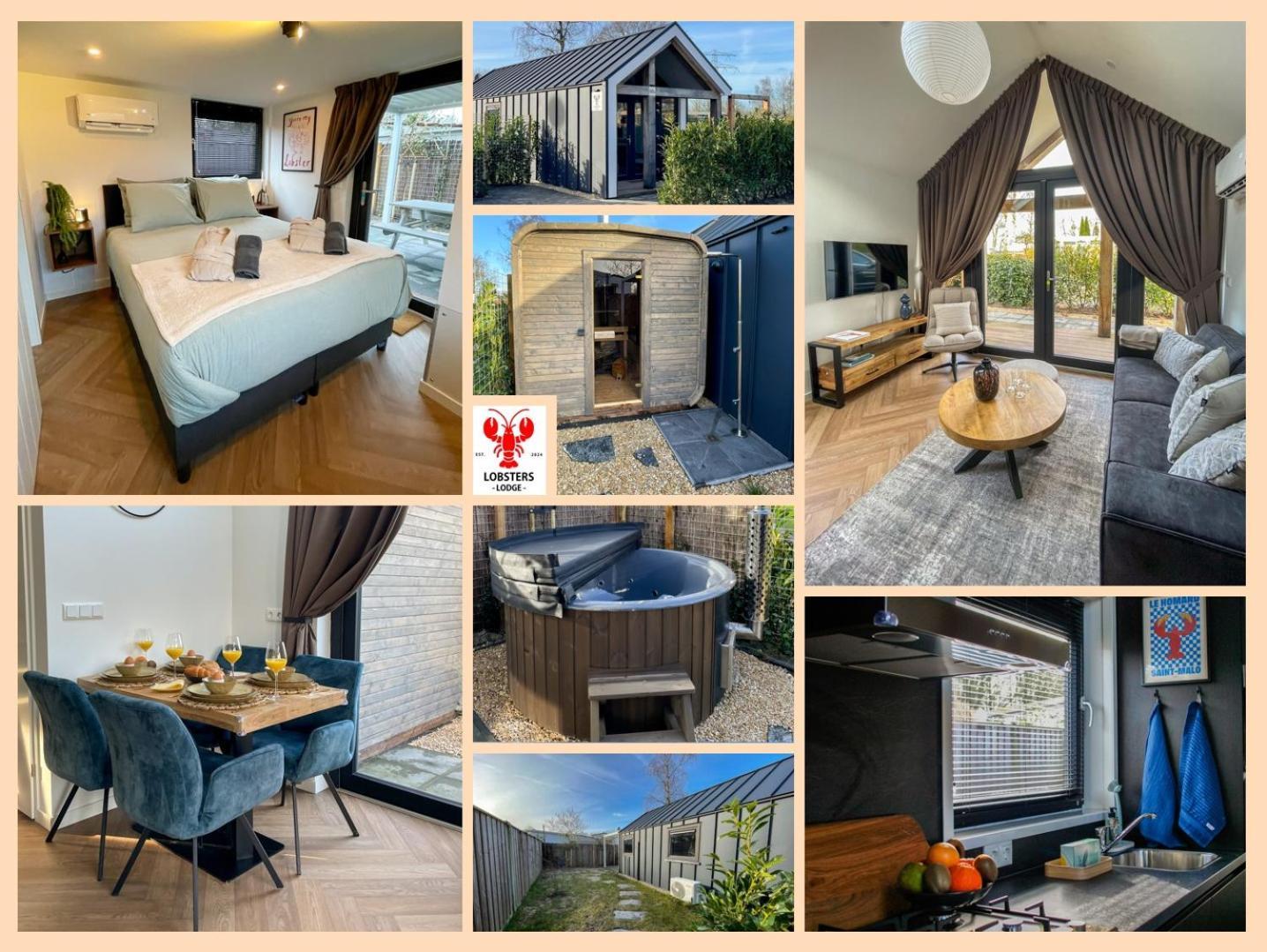 Lobsters Lodge In Heinkenszand ' Wellness Accommodation With Private Hottub, Private Sauna And Outdoor Shower ' Airco'S ' Free Wifi ' Complimentary Bed Linen And Towels Buitenkant foto